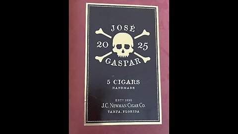 Unboxing the Jose Gaspar 2025 Cigars: A Victory Cigar for Gasparilla by J.C. Newman