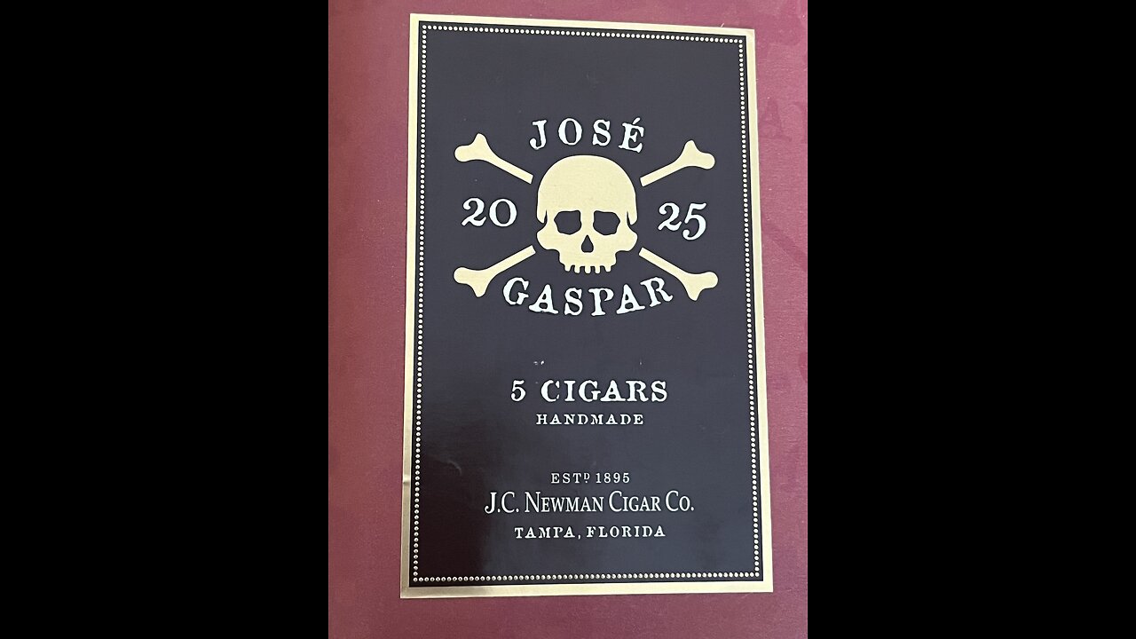 Unboxing the Jose Gaspar 2025 Cigars: A Victory Cigar for Gasparilla by J.C. Newman