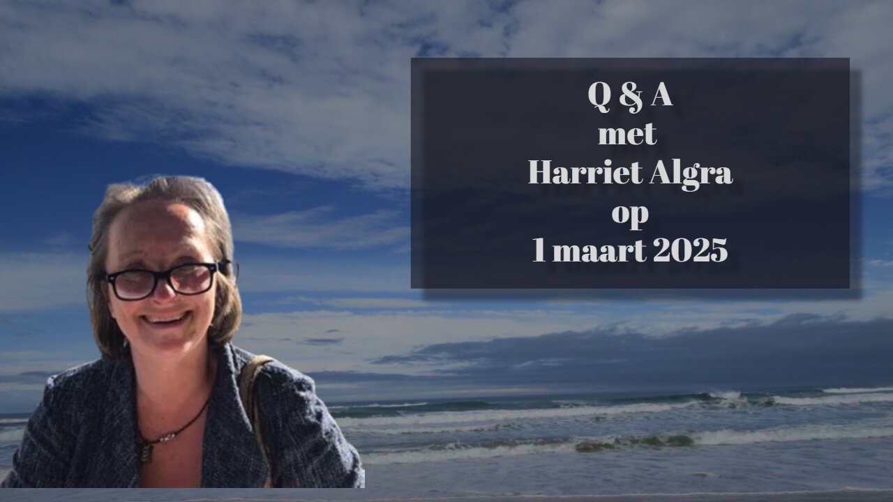 Q & A met Harriet Algra op 1 maart 2025
