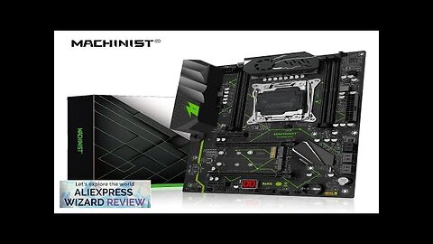 MACHINIST E5 MR9A PRO ATX X99 Motherboard Support LGA 2011-3 Xeon E5 Review