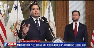 RUBIO: TRUMP NOT JOKING ABOUT US OBTAINING GREENLAND