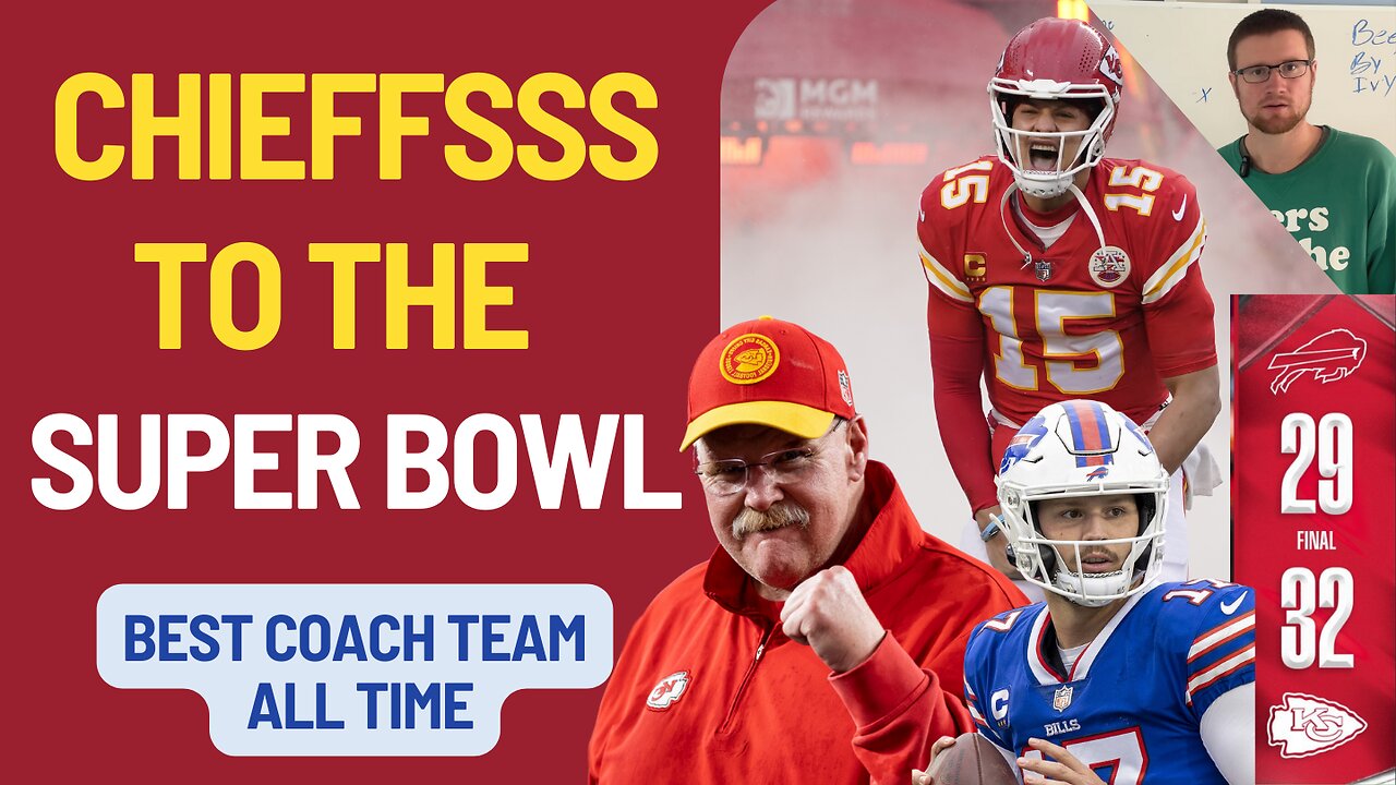 Chiefs vs Bill Instant Reaction | Chiefs Are The Best Coach Team All Time