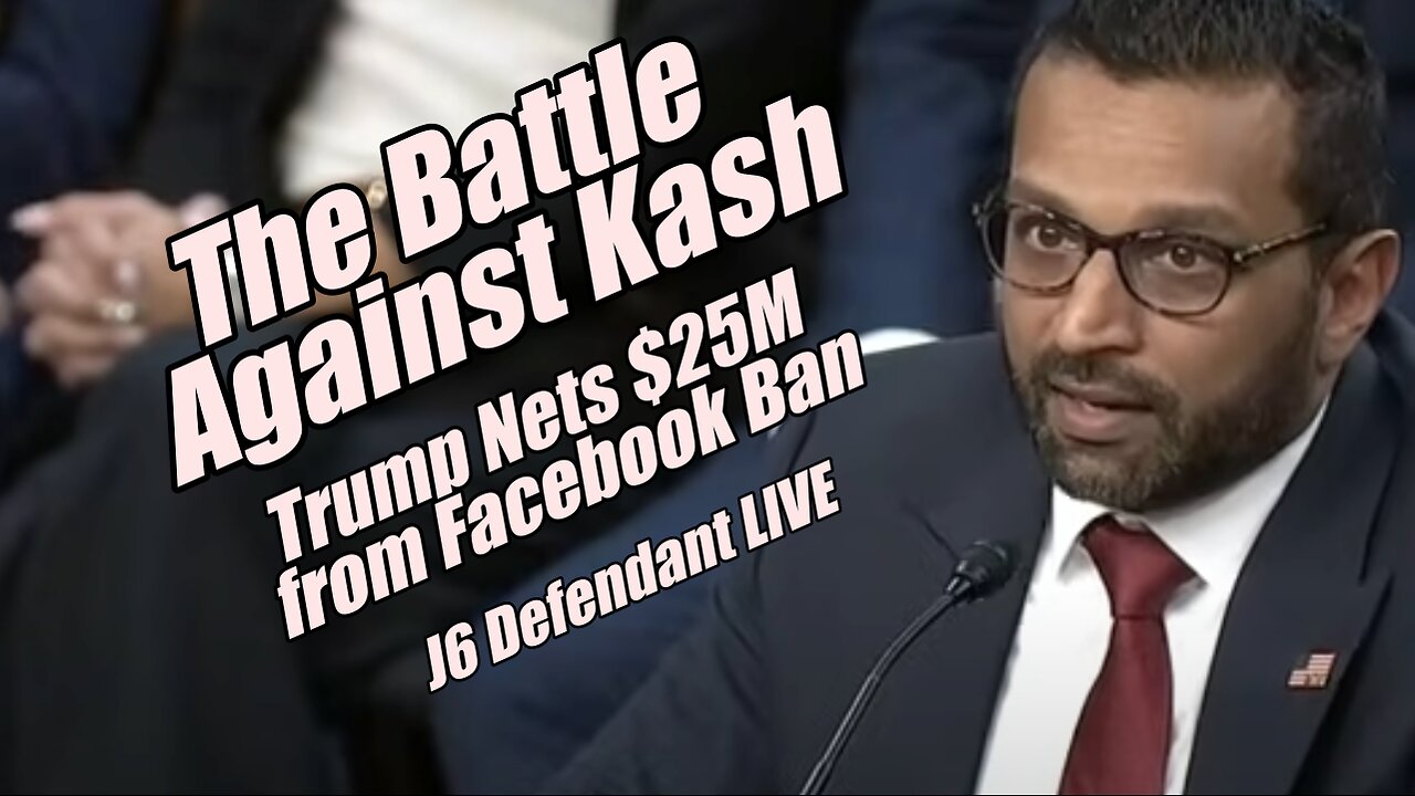 The Battle Against Kash. J6 Defendant LIVE. PraiseNPrayer. B2T Show, Jan 30, 2025