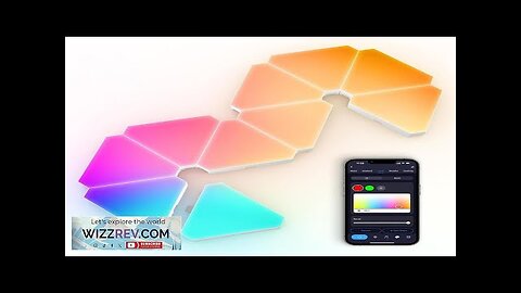 LIXINCORDA Smart RGBIC LED Triangle Light Panels Music Sync APP/Remote/Voice Control Review