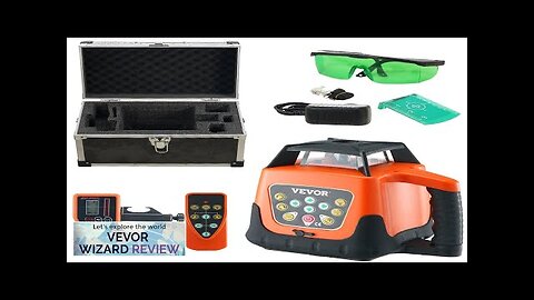 VEVOR Laser Level 2000ft 360 Degree Self Leveling Green Cross Line Laser Review