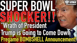 "Wrath of President Trump is Going to Come Down", Pregame BOMBSHELL Announcement!