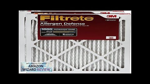 Filtrete 16x25x1 AC Furnace Air Filter MERV 11 MPR 1000 Micro Allergen Review