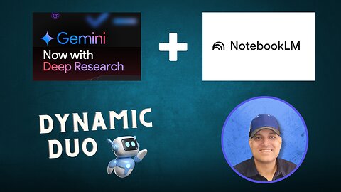 Google Gemini Deep Research + Notebook LM - Dynamic AI Combo