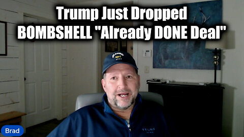 Trump Just Dropped BOMBSHELL 'Already DONE Deal' - Brad Barton SHOCKING 1.14.25