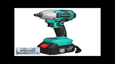 KIWARM 588VF 1300CC 2 IN 1 Cordless Brushless Wrench Professional Car Repair Review