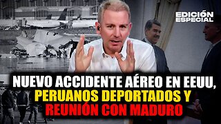 ENE 31 - Trump: accidente aéreo en Philadelphia, peruanos deportados y reunión con Maduro