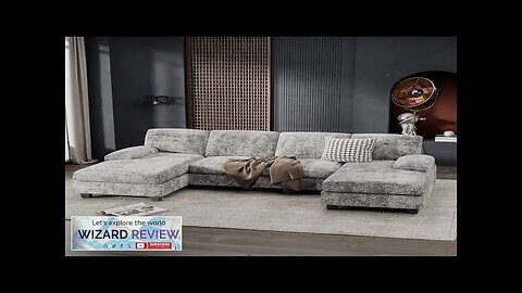 Furniwell Convertible Sectional Sofa Couch 4 Seat Sofa Set for Living Room Review