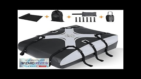 Sailnovo Car Roof Bag Cargo Carrier 20 Cubic Feet Upgrade Waterproof Rooftop Review