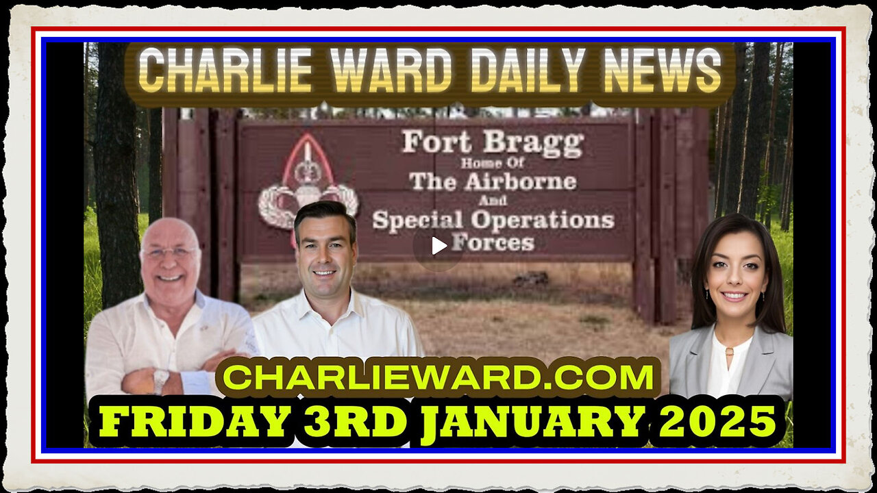 CHARLIE WARD DAILY NEWS WITH PAUL BROOKER WARREN THORNTON FRIDAY 3RD JANUARY 2025