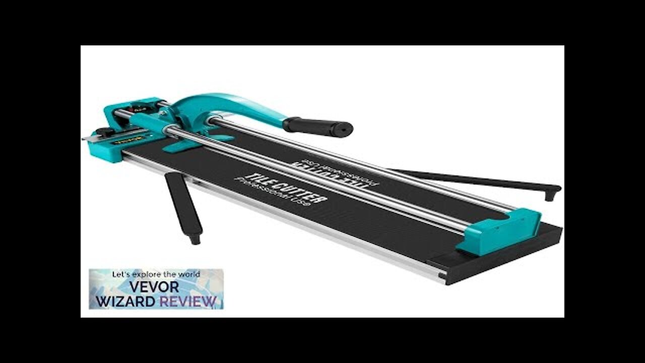 VEVOR 24 Inch Manual Tile Cutter Double Rails Professional Tile Cutter W/Alloy Review