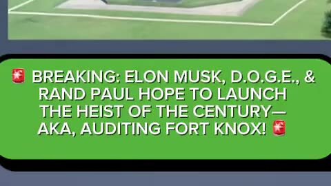 BREAKING: ELON MUSK, D.O.G.E., & RAND PAUL HOPE TO LAUNCH THE HEIST OF THE CENTURY.