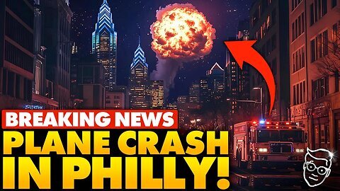 🚨BREAKING - Massive Fireball Explosion as Plane CRASHES in Philadelphia