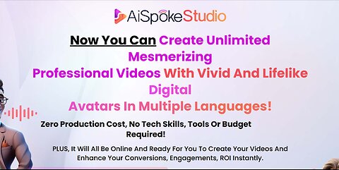 AiSpokeStudio Demos: How To Create unlimited professional videos that captivate your audience