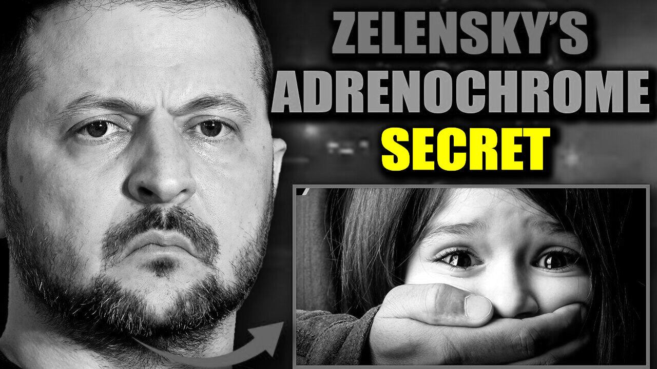 Trump Gives Zelensky 30 Days to Hand Over VIP Adrenochrome Client List!