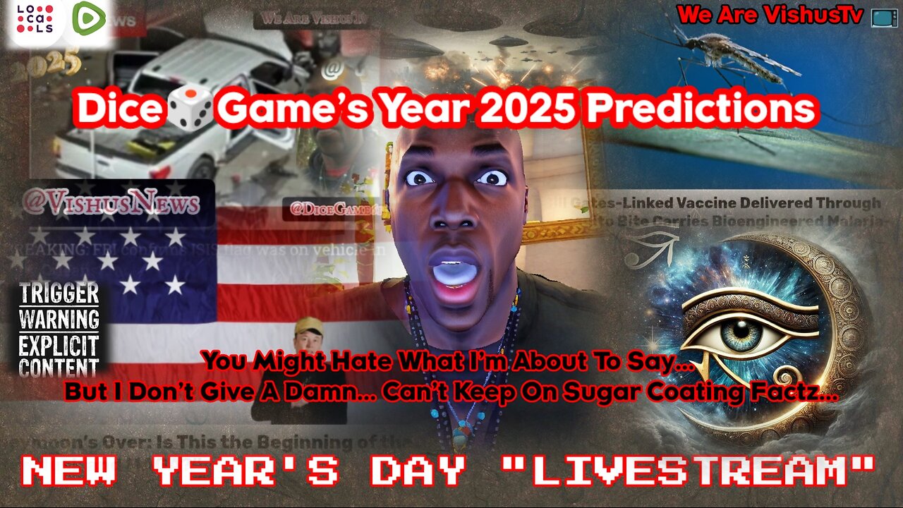 Dice🎲Game's Year 2025 Predictions... Postpone "Alex Collier" ♒ #VishusTv 📺