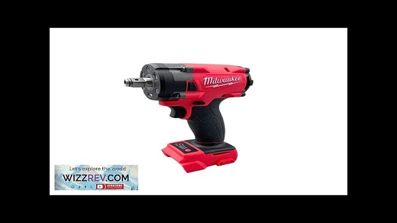 Milwaukee Brushless Cordless Electric Wrench 1/2 Car Truck Repair Screwdriver Impact Drill Review