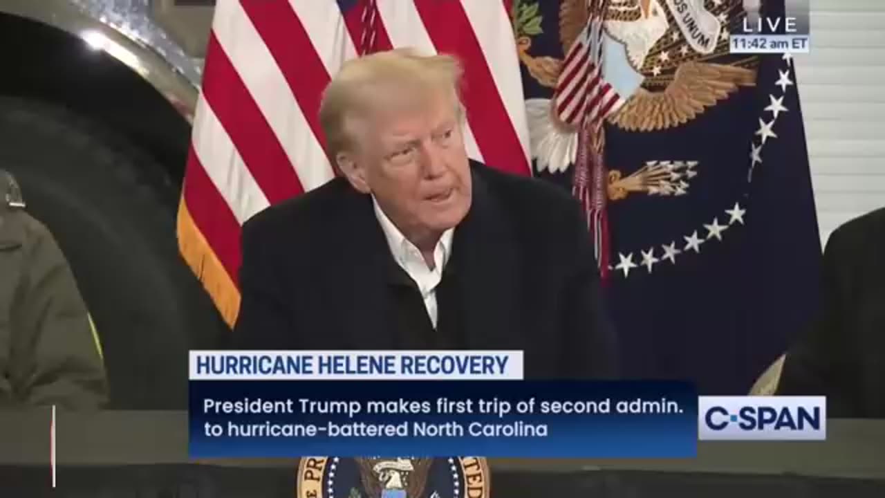 President Trump’s Briefing in North Carolina [Full Speech]