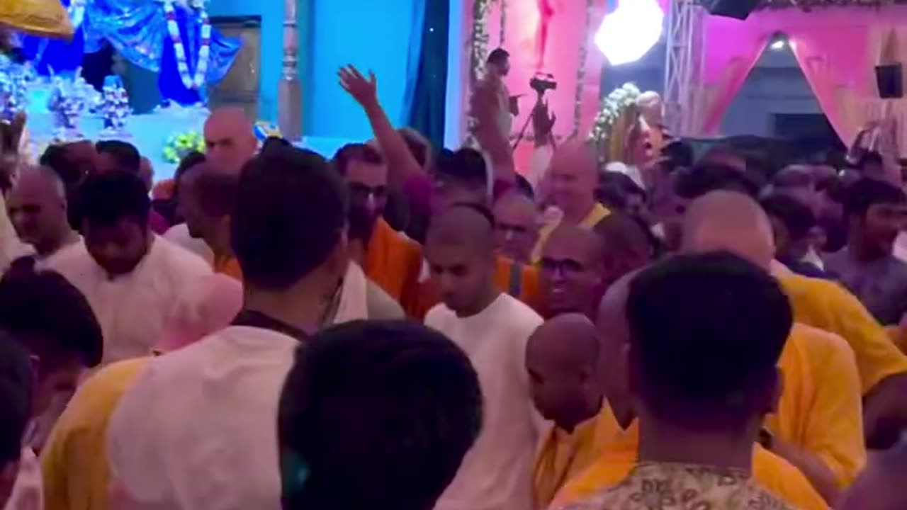 Kirtan mela festival at Iskcon Mayapur, India February 2025