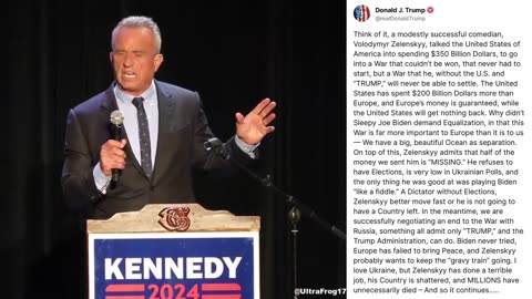 RFK JR: Why are we in this war? Money