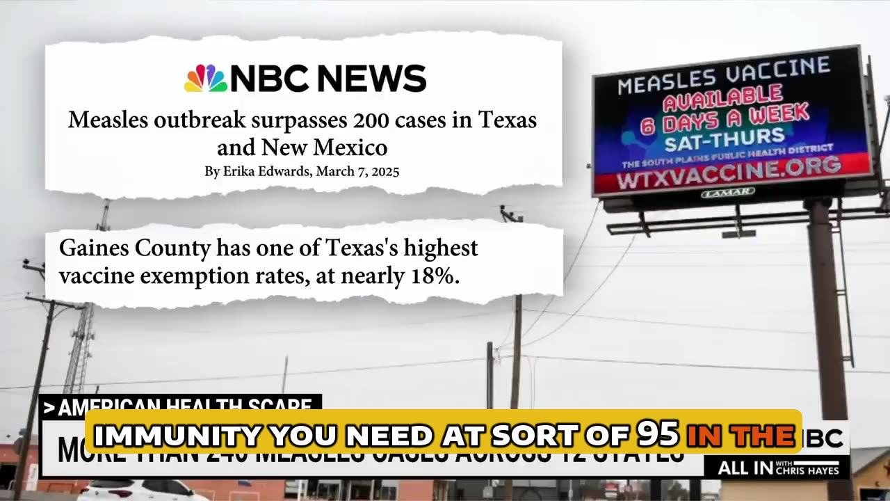 Vaccine Shill Dr. Hotez Pushes Vaccination as Measles Outbreak Escalates in West Texas