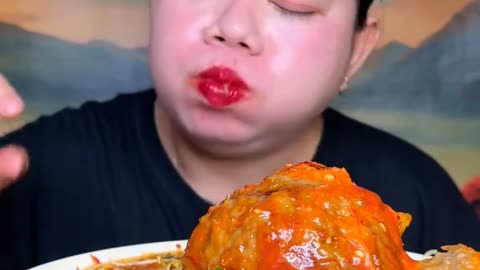 Mukbang Baso besar