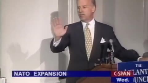 Back in 1997, Joe Biden was openly admitting that expanding NATO into the Baltic states ...