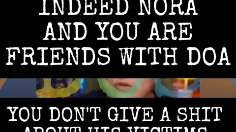 _@WhatsUpWithNora she is being a hypocrite 🎶🎶 #DEFENDEROFANTS #DOA #NORA
