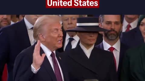 01/20/2025: Donald J. Trump Sworn in.