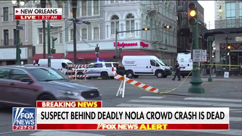 BREAKING NEWS Suspect behind deadly New Orleans crowd crash dead