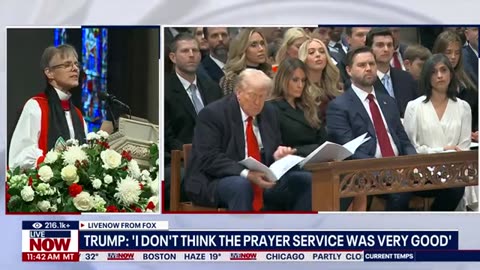 Donald Trump SLAMS sermon, after bishop pleads for immigrants, transgender rights
