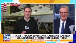 11 AM ET boom supersonic attempts to break sound barrier in southern California flight test