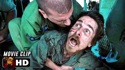 US Navy Pilot Is Rescued Scene _ RESCUE DAWN (2006) Movie CLIP HD