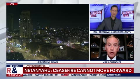 BREAKING- Gaza ceasefire can NOT move forward, Netanyahu says - LiveNOW from FOX