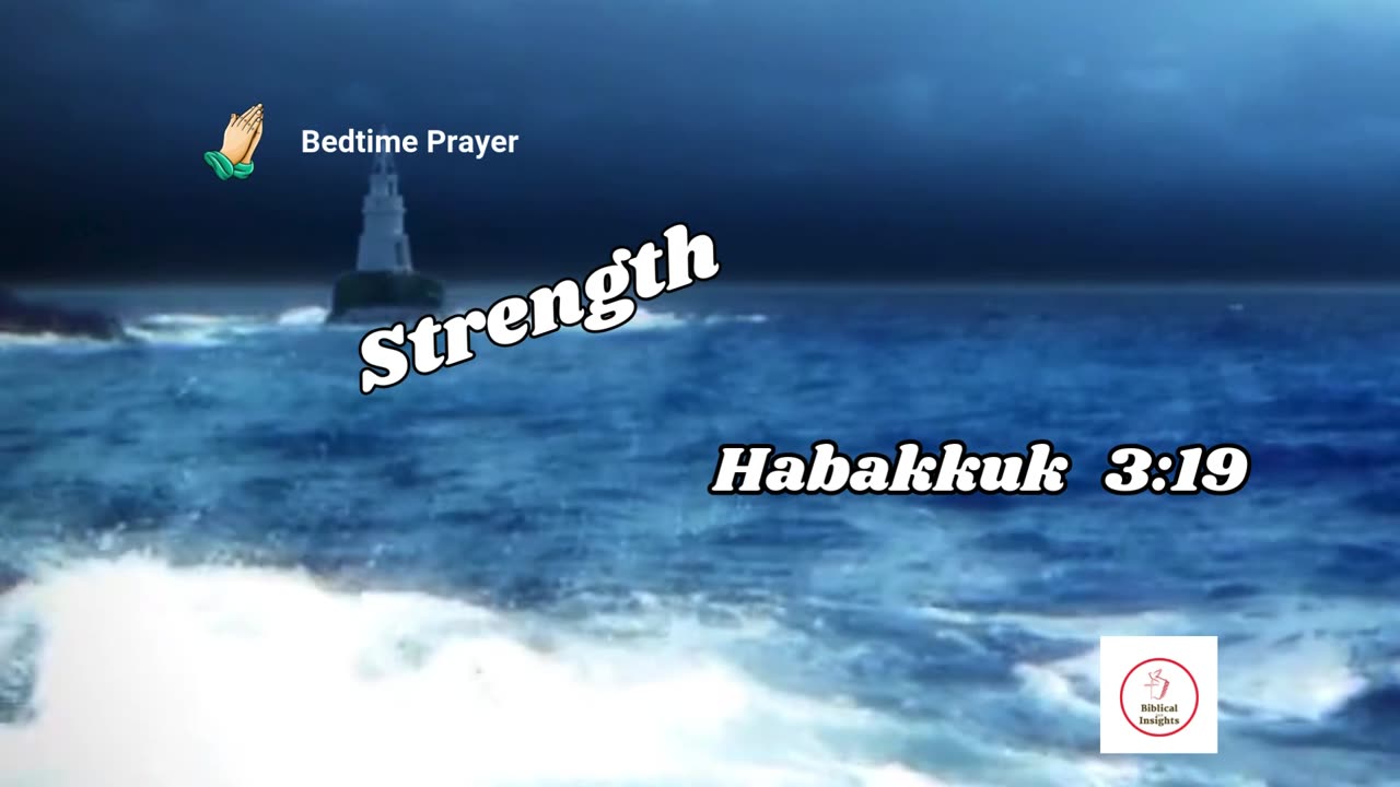 STRENGHTEN Your FAITH at Bedtime – STRENGTH #nighttimedevotionals #bedtimedevotions
