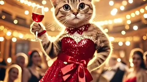 Cat Crazy Dance ,Must Watch It