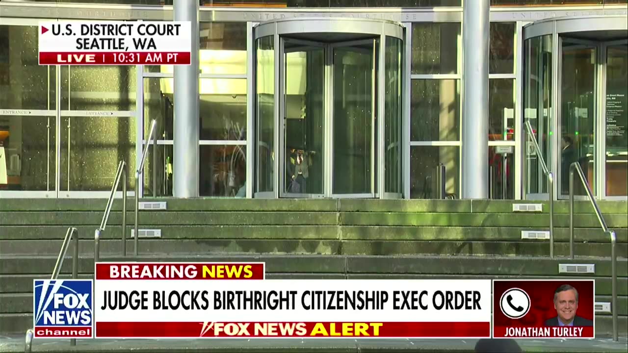 Johnathan Turley: 'Virtually impossible' for Trump to ban birthright citizenship