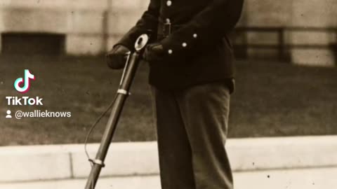 Electric scooters of the old world in 1921 France