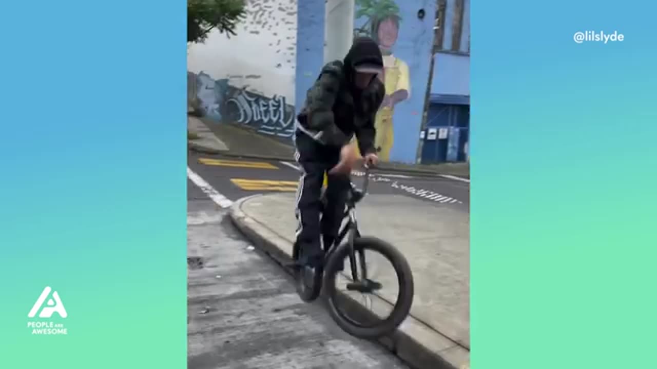 Best Of The Week: Biking With One Wheel & More