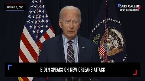 Biden Speaks On New Orleans Attack