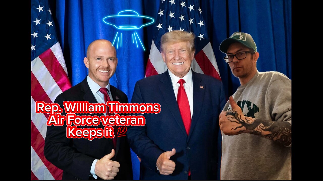 Rep. William Timmons, Air Force veteran on ongoing Drone/Orb situation