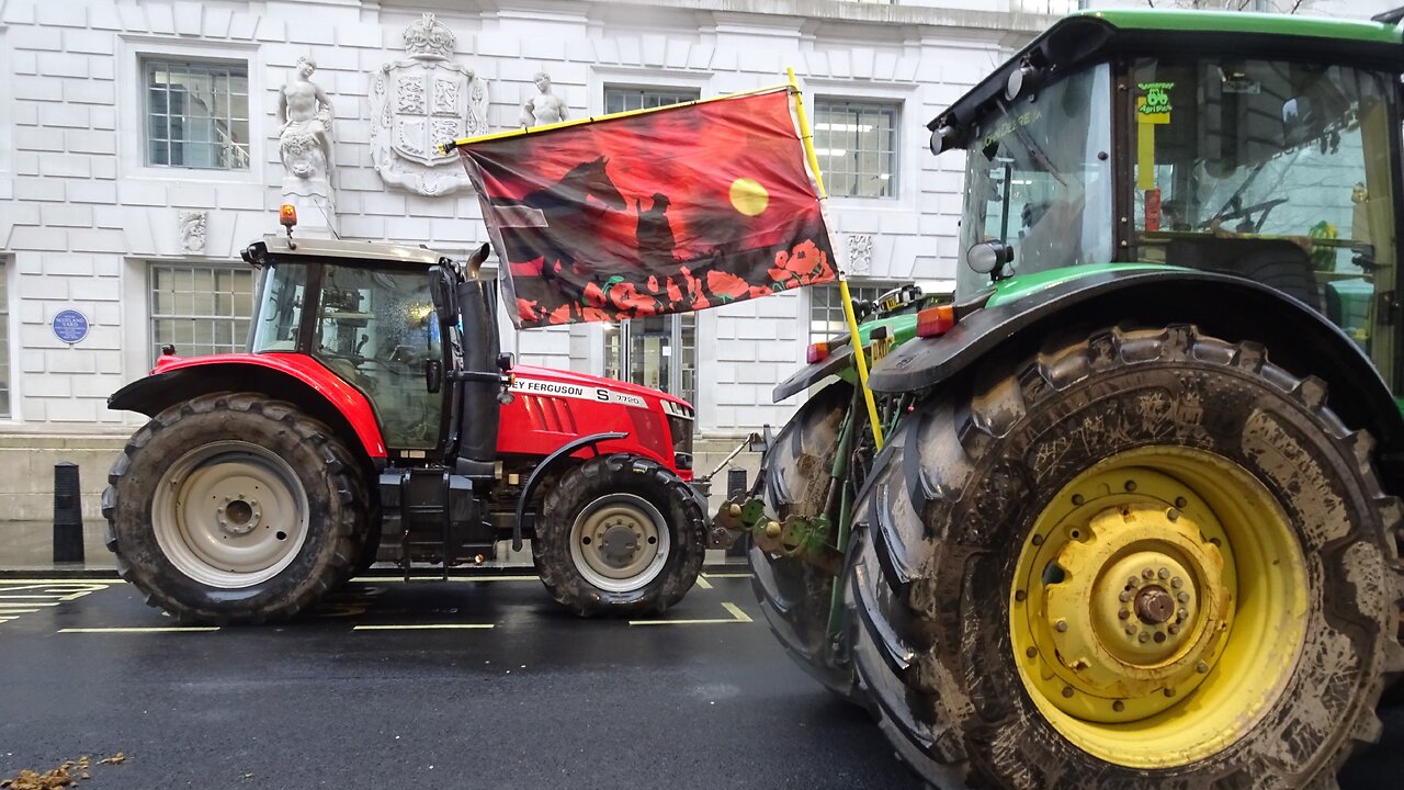 Farmers' Protest- London 10th February 2025: Part 7 - Honking for Freedom