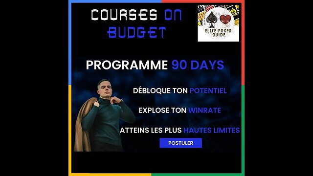 Poker Academie Programme 90 Days - BAKI