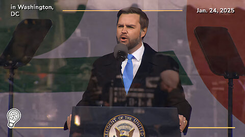 JD Vance, 52nd March for Life : Advocating for the Sanctity of Life and Human Dignity