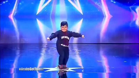 Adorable Kid Dancer Steals Hearts on Arab's Got Talent 2017 | Husein's Magical Performance