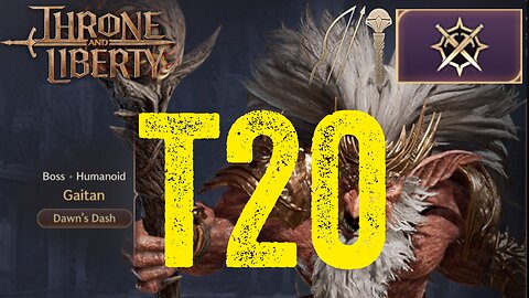 Clearing T20 Carmine Rage Island as Bow + Staff DPS - Throne and Liberty